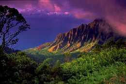 Kalalau Valley on Kauai, Hawaii