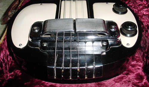 Post-War Rickenbacker steel guitar. B-6 model. 